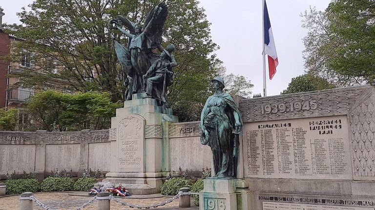 War memorial in Dieppe